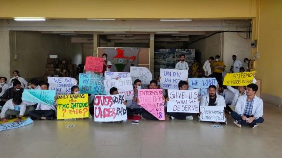 ‘Stipend is Low, Work Load is High’: Tripura Medical College (TMC) interns called for Work Strike demanding Stipend Hikes ‘Stipend is Low, Work Load is High’: Tripura Medical College (TMC) interns called for Work Strike demanding Stipend Hikes